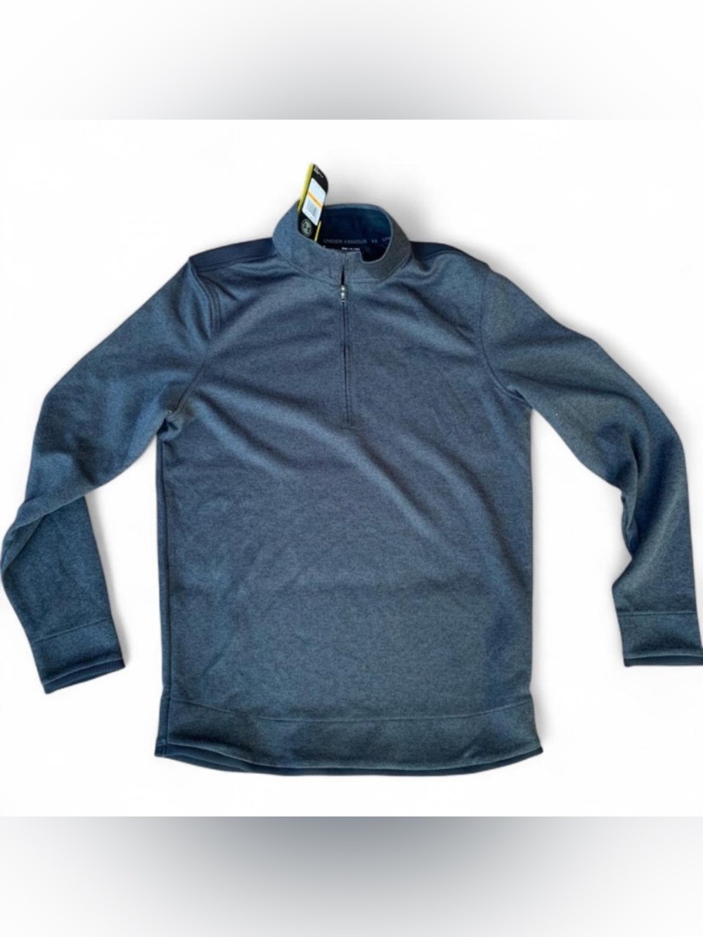 Preppy Quarter Zip Charcoal Gray Under Armour Pullover New with Tags